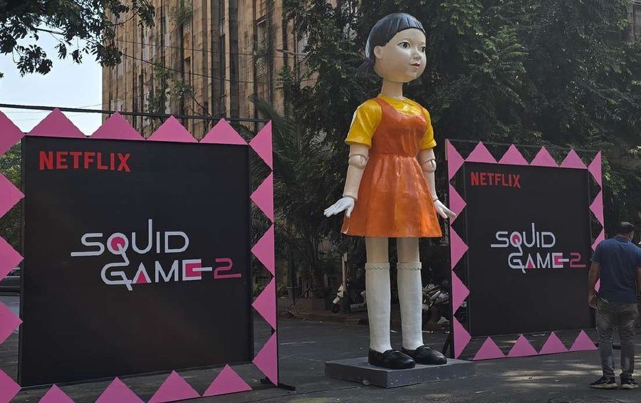 Young-Hee doll sculpture for Netflix's Squid Game